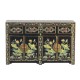 Dolls House Handpainted Chinese Sideboard Cabinet Fine Miniature Furniture Black