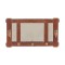 Dolls House Arts & Crafts Walnut Mission Wall Mirror JBM Miniature Accessory 