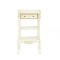 Dolls House Hand Painted White Side End Table JBM Miniature Furniture