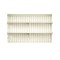Dolls House White Wall Shelf Unit Shelves JBM Miniature Kitchen Furniture
