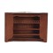 Dolls House Walnut Corner Wall Unit Cabinet JBM Miniature Kitchen Furniture