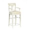 Dolls House White Breakfast Bar Stool High Chair JBM Kitchen Furniture
