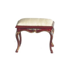 Dolls House Victorian Painted Piano Stool JBM Miniature Music Room Furniture Dolls House Victorian Painted Piano Stool JBM Miniature Music Room Furniture