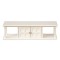 Dolls House White Summer Coffee Table with Storage JBM Living Room Furniture