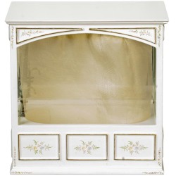 Dolls House Victorian Bathtub White Hand Painted JBM Bathroom Furniture 1:12