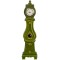 Dolls House Green Antique Mora Working Clock JBM Miniature Hall Furniture 1:12