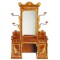 Dolls House Dressing Table Ferdinand II JBM Miniature Walnut Bedroom Furniture