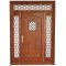 Dolls House Tudor Door & Fanlight JBM Miniature Front Entrance DIY Accessory 1:12