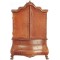 Dutch Baby House Cabinet JBM Miniature Walnut Dolls House Furniture 1:12 Scale