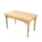Dolls House Light Oak Table Miniature Kitchen Dining Room Furniture Rectangular 