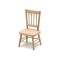 Dolls House Bare Wood Side Chair Unfinished Miniature Dining Room Furniture
