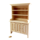 Dolls House Bare Wood Dresser Miniature Unfinished Kitchen Dining Room Furniture