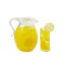 Dolls House Jug & Full Glass of Orange Juice Miniature Kitchen Dining Accessory