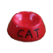 Dolls House Red Cat Food Bowl Water Dish Miniature Pet Accessory
