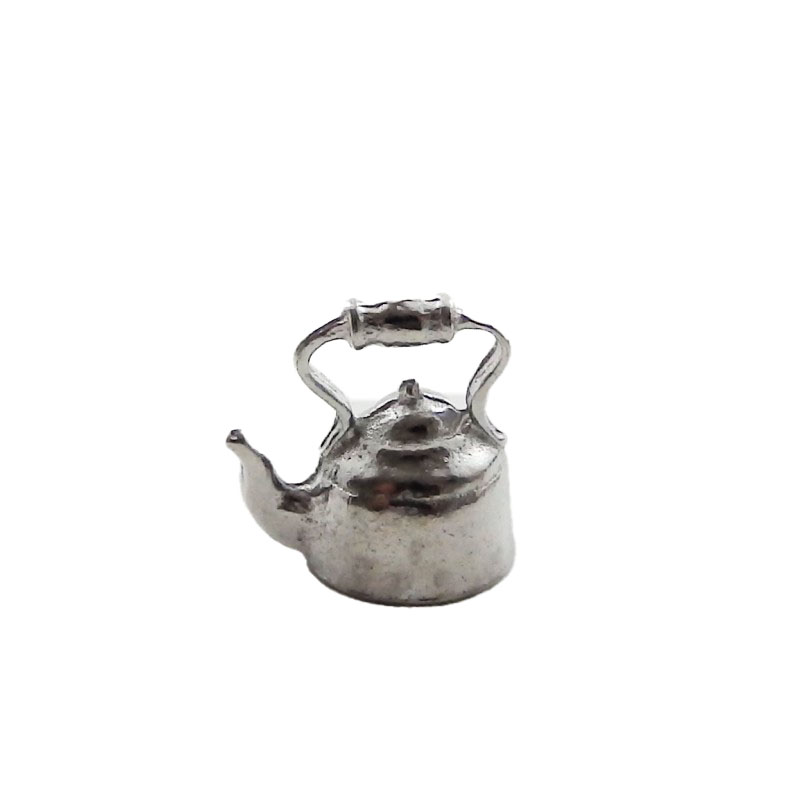 Dolls House Kettle Metal 1:24 Scale Miniature Kitchen Accessory