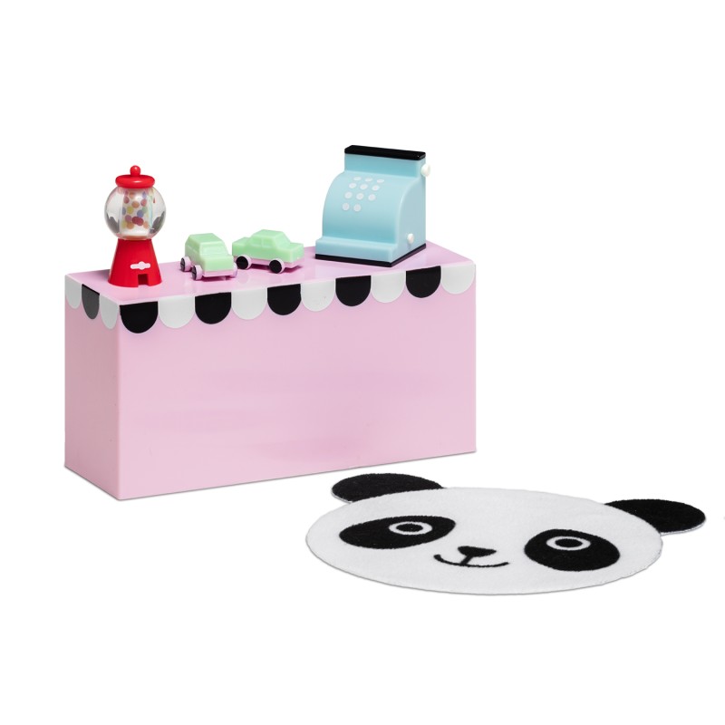 Lundby Dolls House Modern Shop Counter & Accessories