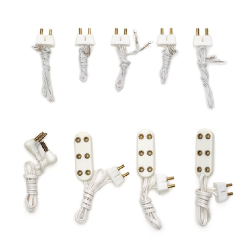 Lundby 1:18 Scale Dolls House Lighting Electrical Extension Cord Bulbs Pack
