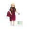 Lundby Dolls House Lady with Laptop, Mobile Phone & Computer Bag Modern People