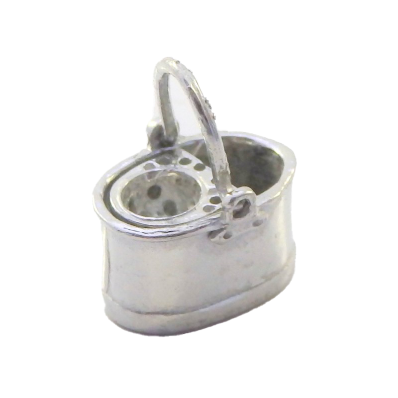 Dolls House Pewter Mop Bucket 1:24 Scale Miniature Kitchen Accessory
