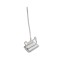 Dolls House Pewter Carpet Sweeper 1:24 Scale Miniature Accessory