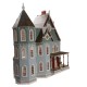 Dolls House New Leon Gothic Victorian Mansion 1:12 Laser Cut Wooden Flat Pack Kit