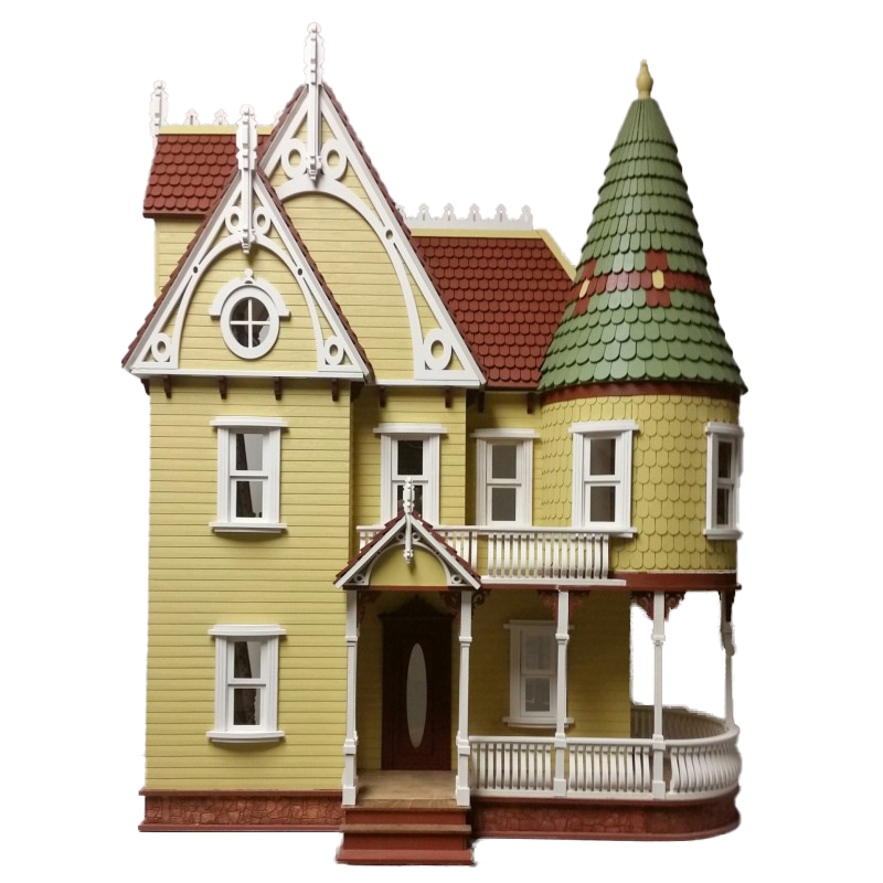 Mirabella Victorian Dolls House 1:12 Lazer Cut Flat Pack Kit