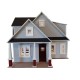 American Dolls House Clarkson Craftsman Cottage 1:12 Laser Cut Flat Pack Kit