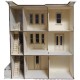 American Dolls House Park Ave. Brownstone Grand Mansion 1:12 Scale Flat Pack Kit