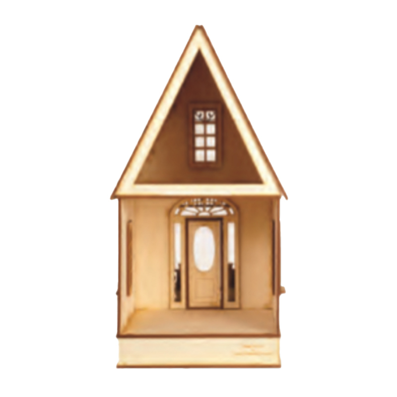 Dolls House Little Ann Victorian Cottage Laser Cut 1:24 Half Scale Flat Pack Kit