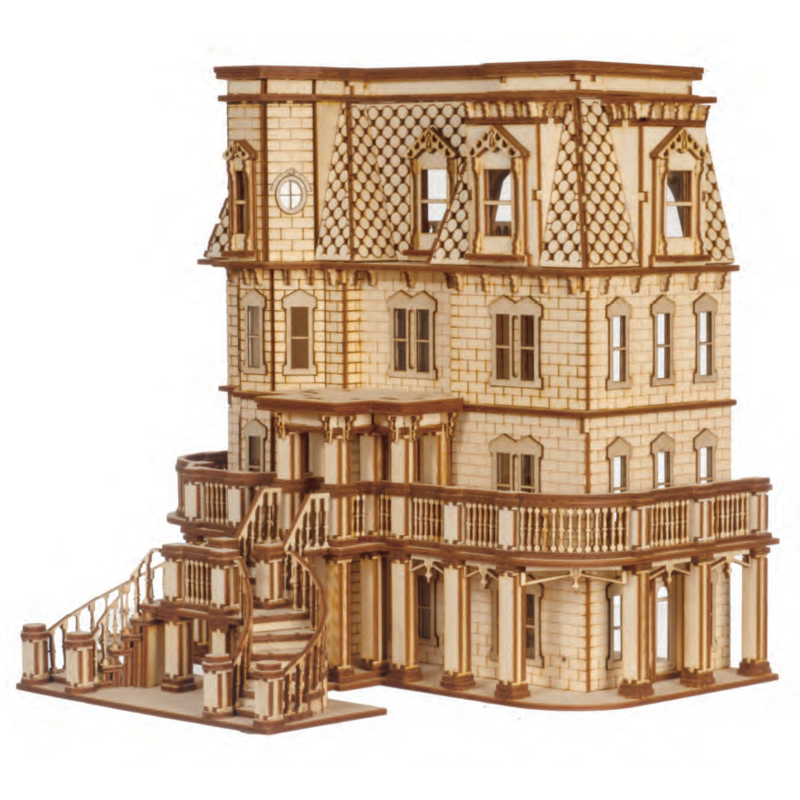 1:24 scale Dollhouse Hegeler Carus Mansion 