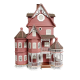 Ashley B Gothic Dolls House Milled Siding 1:48 1/4 inch Laser Cut Flat Pack Kit