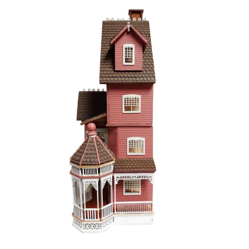 Ashley B Gothic Dolls House Milled Siding 1:48 1/4 inch Laser Cut Flat Pack Kit