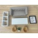 Dolls House Grey & White Living Room Package Miniature Furniture Set 1:12 Scale