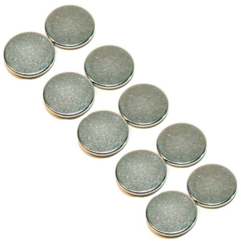 Dolls House 5 Pairs of Magnetic Discs For Holding Lights, Pictures etc 1cm Wide Dolls House 5 Pairs of Magnetic Discs For Holding Lights, Pictures etc 1cm Wide