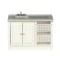 Dolls House Laundry Sink Unit with Baskets Miniature 1:12 Kitchen Furniture 
