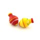Dolls House Miniature Nursery Toy Shop Accessory Toy Wooden Spinning Tops