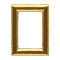 Dolls House Small Empty Smooth Gold Picture Painting Frame Miniature Accessory