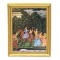 Dolls House Indian Entourage Picture Painting Gold Frame Miniature Accessory