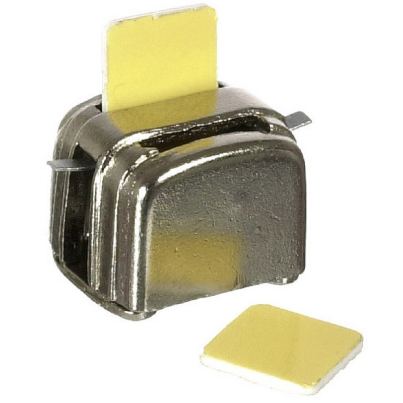 Dolls House Chrome Toaster & Slices of Bread Miniature 1:12 Kitchen Accessory 