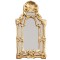 Dolls House Victorian Baroque Wall Mirror Miniature 1:12 Accessory 