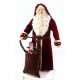 Dolls House Father Christmas Figure Santa Falcon Miniature People 