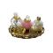 Dolls House Miniature Bathroom Bedroom Ladies Accessory Tray of Perfumes B