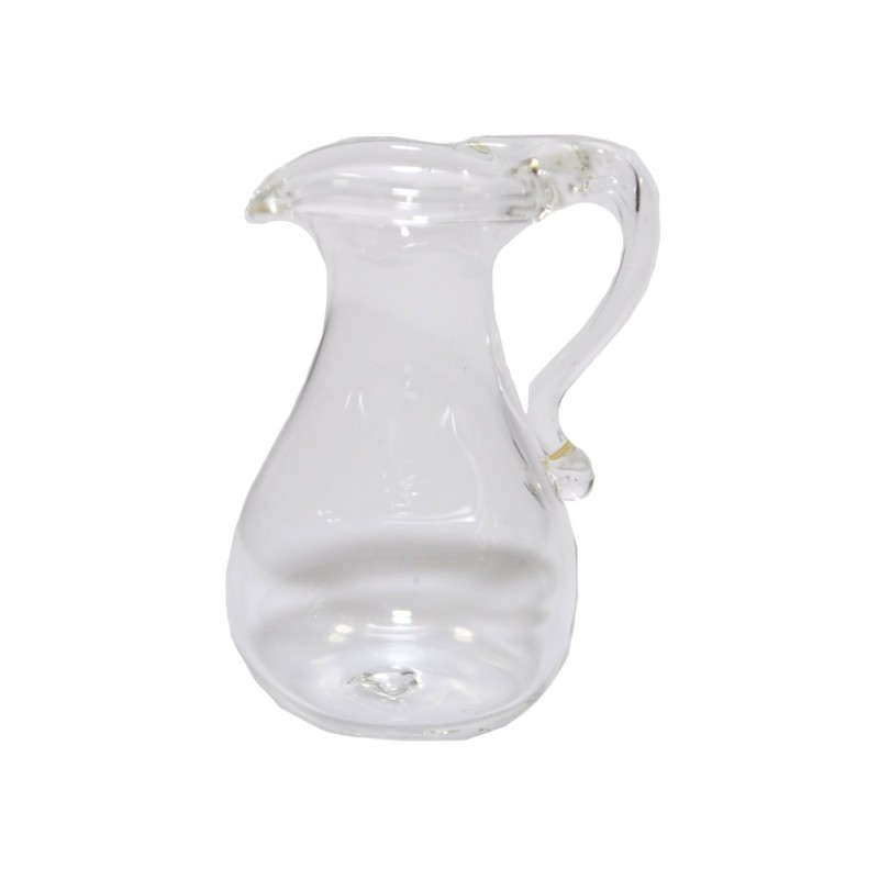 Dolls House Glass Pitcher Jug Miniature Kitchen Dining Room Drinks Accessory