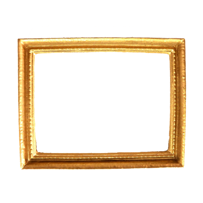 Dolls House Empty Gold Picture Painting Frame Large Miniature 1:12