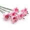 Dolls House Lilies 6 Pink Lily Flowers on Stem Miniature Garden Vase Accessory