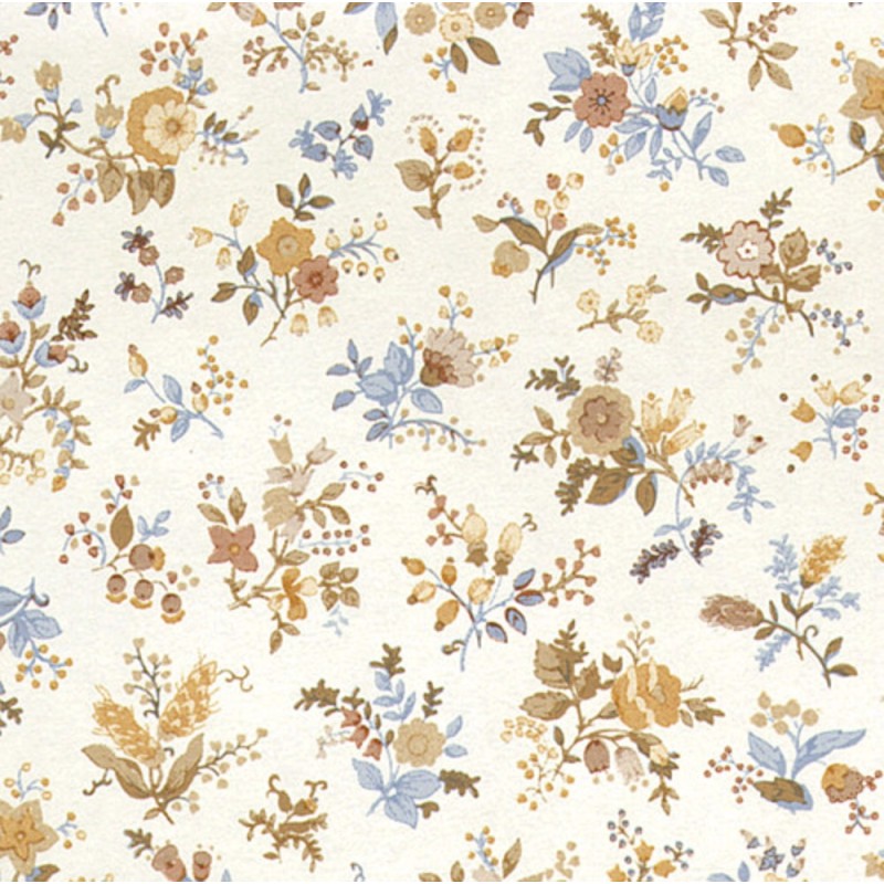Dolls House Country French Collection Monique Miniature Print Wallpaper 3  Sheets