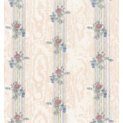 Dolls House Wallpaper 1/12 th scale Curtains 8 ins or 11 ins high Birds #04C 