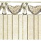 Dolls House Benjamin Swag Beige Miniature Print 1:12 Scale Wallpaper 3 Sheets