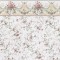Dolls House Sonata Pink Miniature Print Wallpaper 1:12 Scale 3 Sheets