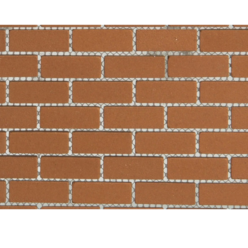 Dolls House Mesh Sheet of Genuine Kiln-Fired Real Model Bricks DIY Miniature